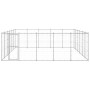 Perrera de exterior de acero galvanizado 36,3 m² de vidaXL, Casetas y cercados para perros - Ref: Foro24-3082329, Precio: 683...