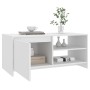 Mesa de centro madera contrachapada blanco 102x50x45 cm de vidaXL, Mesas de centro - Ref: Foro24-809827, Precio: 72,66 €, Des...