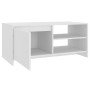 Mesa de centro madera contrachapada blanco 102x50x45 cm de vidaXL, Mesas de centro - Ref: Foro24-809827, Precio: 72,66 €, Des...