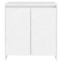 Weißes Sperrholz-Sideboard 70x41x75 cm von vidaXL, Sideboards - Ref: Foro24-809737, Preis: 76,75 €, Rabatt: %