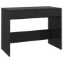 Black plywood desk 101x50x76.5 cm by vidaXL, Desks - Ref: Foro24-809558, Price: 92,99 €, Discount: %