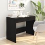 Black plywood desk 101x50x76.5 cm by vidaXL, Desks - Ref: Foro24-809558, Price: 92,99 €, Discount: %