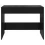 Black plywood desk 101x50x76.5 cm by vidaXL, Desks - Ref: Foro24-809558, Price: 92,99 €, Discount: %