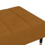 Brown velvet footstool 78x56x32 cm by vidaXL, Ottomans - Ref: Foro24-337820, Price: 74,15 €, Discount: %