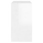 Aparador de madera contrachapada blanco brillante 70x41x75 cm de vidaXL, Aparadores - Ref: Foro24-809743, Precio: 91,42 €, De...