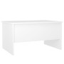 Mesa de centro madera contrachapada blanco 80x50x42,5 cm de vidaXL, Mesas de centro - Ref: Foro24-809728, Precio: 70,01 €, De...