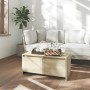 Engineered wood Sonoma oak coffee table 90x50x41.5 cm by vidaXL, Coffee table - Ref: Foro24-809821, Price: 59,79 €, Discount: %