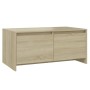 Mesa de centro madera de ingeniería roble Sonoma 90x50x41,5 cm de vidaXL, Mesas de centro - Ref: Foro24-809821, Precio: 59,79...