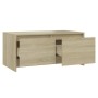 Mesa de centro madera de ingeniería roble Sonoma 90x50x41,5 cm de vidaXL, Mesas de centro - Ref: Foro24-809821, Precio: 59,79...