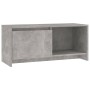 Beton grau Sperrholz TV-Ständer 90x35x40 cm von vidaXL, TV-Möbel - Ref: Foro24-809786, Preis: 53,57 €, Rabatt: %