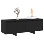 Black plywood TV cabinet 120x30x40.5 cm by vidaXL, TV Furniture - Ref: Foro24-809576, Price: 97,45 €, Discount: %