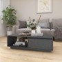 Solid gray pine wood coffee table 110x50x33.5 cm by vidaXL, Coffee table - Ref: Foro24-809884, Price: 66,86 €, Discount: %