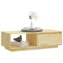 Mesa de centro de madera maciza de pino 110x50x33,5 cm de vidaXL, Mesas de centro - Ref: Foro24-809882, Precio: 54,78 €, Desc...