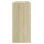 Mesa consola madera de ingeniería roble Sonoma 100x35x76,5 cm de vidaXL, Mesas auxiliares - Ref: Foro24-809839, Precio: 66,99...