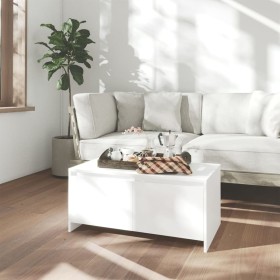 White plywood coffee table 90x50x41.5 cm by vidaXL, Coffee table - Ref: Foro24-809818, Price: 50,51 €, Discount: %