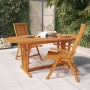 Garden table solid eucalyptus wood 200x100x75 cm by vidaXL, Garden tables - Ref: Foro24-316072, Price: 250,16 €, Discount: %