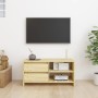 Mueble de TV madera maciza de pino 80x31x39 cm de vidaXL, Muebles TV - Ref: Foro24-809894, Precio: 61,99 €, Descuento: %