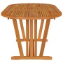 Garden table solid eucalyptus wood 200x100x75 cm by vidaXL, Garden tables - Ref: Foro24-316072, Price: 251,33 €, Discount: %