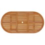 Mesa de jardín madera maciza de eucalipto 200x100x75 cm de vidaXL, Mesas de jardín - Ref: Foro24-316072, Precio: 251,33 €, De...