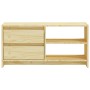 Mueble de TV madera maciza de pino 80x31x39 cm de vidaXL, Muebles TV - Ref: Foro24-809894, Precio: 61,99 €, Descuento: %