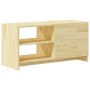 Mueble de TV madera maciza de pino 80x31x39 cm de vidaXL, Muebles TV - Ref: Foro24-809894, Precio: 61,99 €, Descuento: %