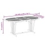 Garden table solid eucalyptus wood 200x100x75 cm by vidaXL, Garden tables - Ref: Foro24-316072, Price: 251,33 €, Discount: %