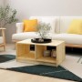 Solid fir wood coffee table 75x50x33.5 cm by vidaXL, Coffee table - Ref: Foro24-809905, Price: 46,68 €, Discount: %