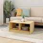 Solid fir wood coffee table 75x50x33.5 cm by vidaXL, Coffee table - Ref: Foro24-809905, Price: 46,68 €, Discount: %