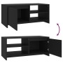 Mesa de centro madera de ingeniería negra 102x50x45 cm de vidaXL, Mesas de centro - Ref: Foro24-809828, Precio: 80,08 €, Desc...