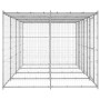 Outdoor steel dog kennel with a roof, 9.68 m² by vidaXL, Dog kennels and fences - Ref: Foro24-3082273, Price: 643,27 €, Disco...