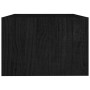 Mesa de centro de madera maciza de pino negra 75x50x33,5 cm de vidaXL, Mesas de centro - Ref: Foro24-809910, Precio: 48,76 €,...