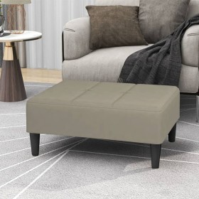 Light gray velvet footstool 78x56x32 cm by vidaXL, Ottomans - Ref: Foro24-337758, Price: 80,99 €, Discount: %