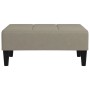 Light gray velvet footstool 78x56x32 cm by vidaXL, Ottomans - Ref: Foro24-337758, Price: 80,33 €, Discount: %