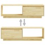 TV-Schrank aus massivem Kiefernholz, 110 x 30 x 33,5 cm von vidaXL, TV-Möbel - Ref: Foro24-809888, Preis: 55,67 €, Rabatt: %