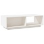 Solid white pine wood coffee table 110x50x33.5 cm by vidaXL, Coffee table - Ref: Foro24-809883, Price: 66,99 €, Discount: %