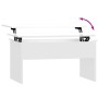 Mesa de centro contrachapada blanco brillo 80x50,5x41,5 cm de vidaXL, Mesas de centro - Ref: Foro24-809644, Precio: 76,22 €, ...