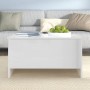 Glossy white plywood coffee table 80x55.5x41.5 cm by vidaXL, Coffee table - Ref: Foro24-809680, Price: 72,43 €, Discount: %