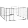 Steel outdoor kennel 14.52 m² by vidaXL, Dog kennels and fences - Ref: Foro24-3082313, Price: 459,99 €, Discount: %