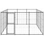 Steel outdoor kennel 14.52 m² by vidaXL, Dog kennels and fences - Ref: Foro24-3082313, Price: 459,99 €, Discount: %