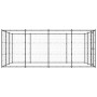 Steel outdoor kennel 14.52 m² by vidaXL, Dog kennels and fences - Ref: Foro24-3082313, Price: 459,99 €, Discount: %