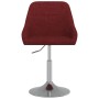 Red Fabric Kitchen Stool by vidaXL, Kitchen stools - Ref: Foro24-339442, Price: 71,43 €, Discount: %