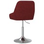 Red Fabric Kitchen Stool by vidaXL, Kitchen stools - Ref: Foro24-339442, Price: 71,43 €, Discount: %