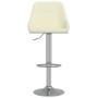 Kitchen stools 2 units of cream fabric by vidaXL, Kitchen stools - Ref: Foro24-339445, Price: 122,40 €, Discount: %