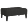 Black fabric footstool 78x56x32 cm by vidaXL, Ottomans - Ref: Foro24-337778, Price: 76,81 €, Discount: %