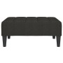 Black fabric footstool 78x56x32 cm by vidaXL, Ottomans - Ref: Foro24-337778, Price: 76,81 €, Discount: %