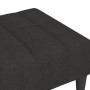 Black fabric footstool 78x56x32 cm by vidaXL, Ottomans - Ref: Foro24-337778, Price: 76,81 €, Discount: %