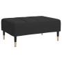 Reposapiés de terciopelo negro 78x56x32 cm de vidaXL, Otomanas - Ref: Foro24-337818, Precio: 97,44 €, Descuento: %