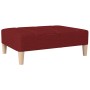 Red fabric footstool 78x56x32 cm by vidaXL, Ottomans - Ref: Foro24-337808, Price: 59,46 €, Discount: %