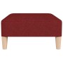 Red fabric footstool 78x56x32 cm by vidaXL, Ottomans - Ref: Foro24-337808, Price: 59,46 €, Discount: %