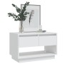 TV stand made of white plywood 70x41x44 cm by vidaXL, TV Furniture - Ref: Foro24-809494, Price: 56,99 €, Discount: %